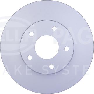 HELLA 8DD 355 108-011 - Disque de frein cwaw.fr