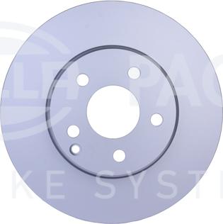 HELLA 8DD 355 108-801 - Disque de frein cwaw.fr