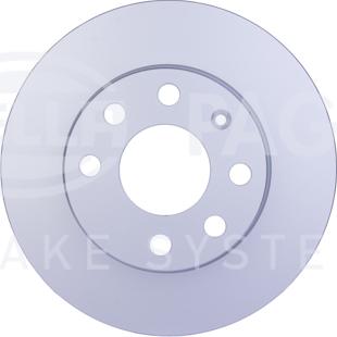 HELLA 8DD 355 108-311 - Disque de frein cwaw.fr