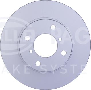 HELLA 8DD 355 108-211 - Disque de frein cwaw.fr