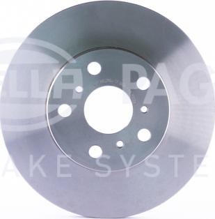 HELLA 8DD 355 103-581 - Disque de frein cwaw.fr