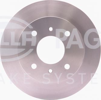 HELLA 8DD 355 102-661 - Disque de frein cwaw.fr