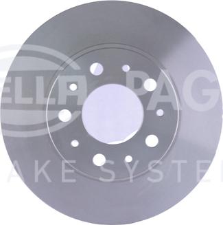 HELLA 8DD 355 102-241 - Disque de frein cwaw.fr