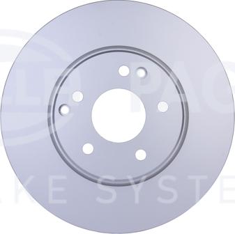 HELLA 8DD 355 107-501 - Disque de frein cwaw.fr