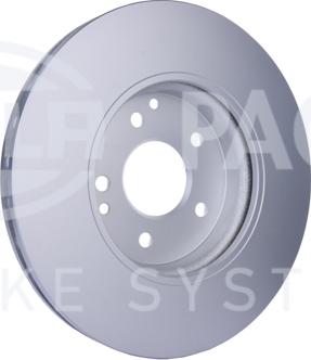 HELLA 8DD 355 107-501 - Disque de frein cwaw.fr