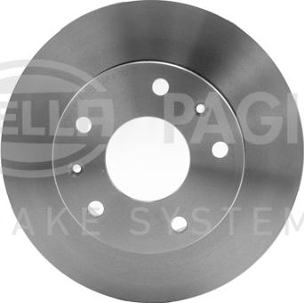 HELLA 8DD 355 107-181 - Disque de frein cwaw.fr