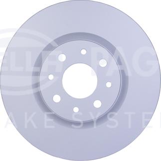 HELLA 8DD 355 107-831 - Disque de frein cwaw.fr