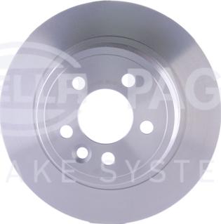 HELLA 8DD 355 107-261 - Disque de frein cwaw.fr