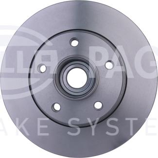 HELLA 8DD 355 114-401 - Disque de frein cwaw.fr