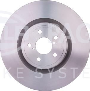 HELLA 8DD 355 114-651 - Disque de frein cwaw.fr