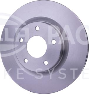 HELLA 8DD 355 114-601 - Disque de frein cwaw.fr