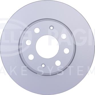 HELLA 8DD 355 114-351 - Disque de frein cwaw.fr