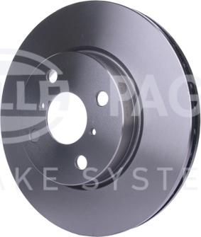 HELLA 8DD 355 114-311 - Disque de frein cwaw.fr