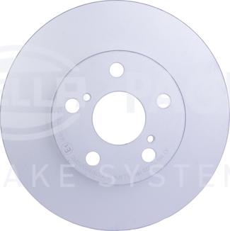 HELLA 8DD 355 116-981 - Disque de frein cwaw.fr