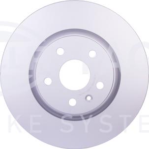 HELLA 8DD 355 116-051 - Disque de frein cwaw.fr