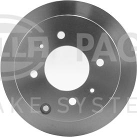 HELLA 8DD 355 110-941 - Disque de frein cwaw.fr