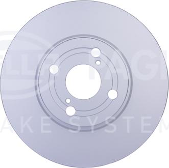 HELLA 8DD 355 110-451 - Disque de frein cwaw.fr