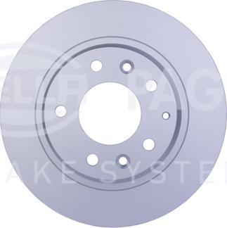 HELLA 8DD 355 110-381 - Disque de frein cwaw.fr