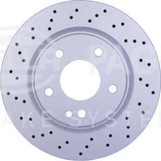 HELLA 8DD 355 110-211 - Disque de frein cwaw.fr