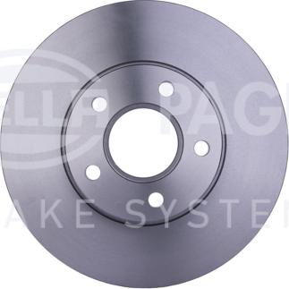 HELLA 8DD 355 110-281 - Disque de frein cwaw.fr