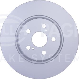 HELLA 8DD 355 111-651 - Disque de frein cwaw.fr