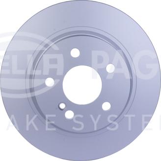 HELLA 8DD 355 118-941 - Disque de frein cwaw.fr