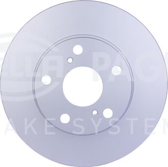 HELLA 8DD 355 118-951 - Disque de frein cwaw.fr