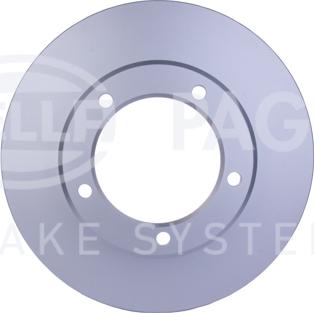 HELLA 8DD 355 118-591 - Disque de frein cwaw.fr