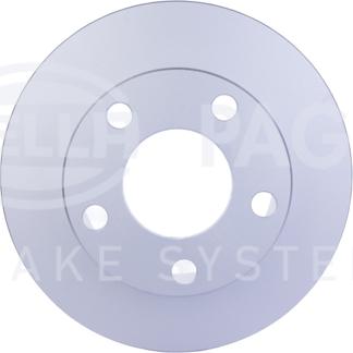 HELLA 8DD 355 118-581 - Disque de frein cwaw.fr