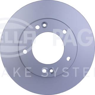 HELLA 8DD 355 118-081 - Disque de frein cwaw.fr