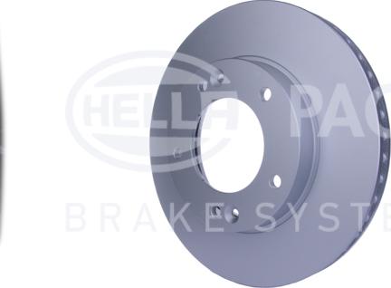 HELLA 8DD 355 118-081 - Disque de frein cwaw.fr