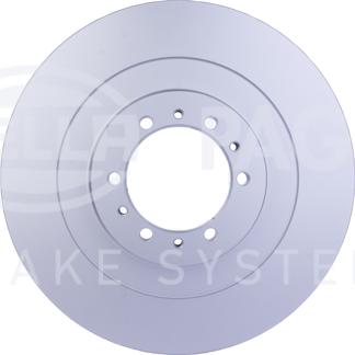 HELLA 8DD 355 118-741 - Disque de frein cwaw.fr