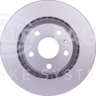 HELLA 8DD 355 113-981 - Disque de frein cwaw.fr