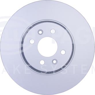 HELLA 8DD 355 113-061 - Disque de frein cwaw.fr