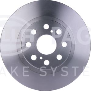 HELLA 8DD 355 113-081 - Disque de frein cwaw.fr