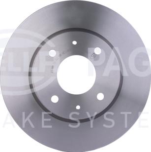 HELLA 8DD 355 112-951 - Disque de frein cwaw.fr