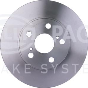 HELLA 8DD 355 112-031 - Disque de frein cwaw.fr