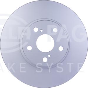 HELLA 8DD 355 112-331 - Disque de frein cwaw.fr