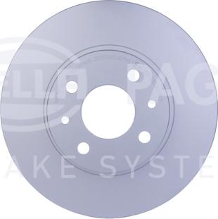 HELLA 8DD 355 117-931 - Disque de frein cwaw.fr