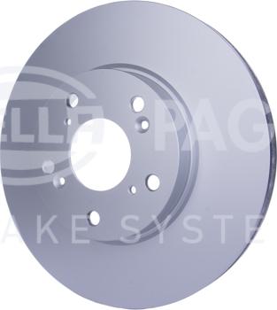 HELLA 8DD 355 117-081 - Disque de frein cwaw.fr