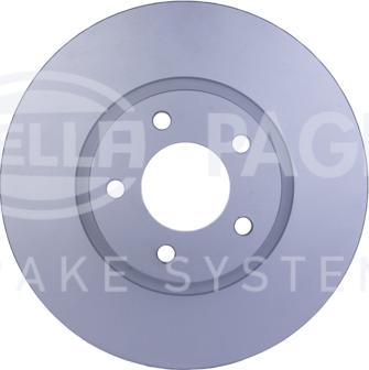 HELLA 8DD 355 117-891 - Disque de frein cwaw.fr