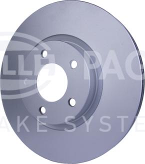 HELLA 8DD 355 117-891 - Disque de frein cwaw.fr