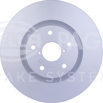 HELLA 8DD 355 117-861 - Disque de frein cwaw.fr