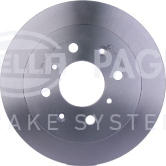 HELLA 8DD 355 117-871 - Disque de frein cwaw.fr