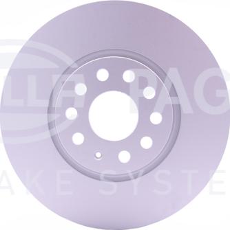 HELLA 8DD 355 117-791 - Disque de frein cwaw.fr