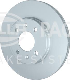 HELLA 8DD 355 132-081 - Disque de frein cwaw.fr