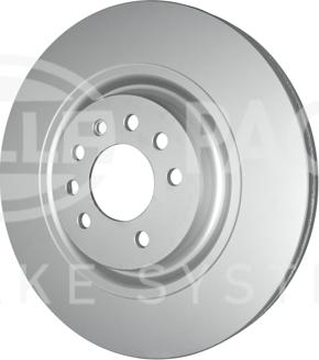 HELLA 8DD 355 132-761 - Disque de frein cwaw.fr