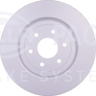 HELLA 8DD 355 129-541 - Disque de frein cwaw.fr