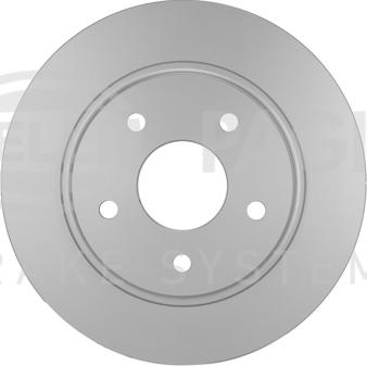 HELLA 8DD 355 129-001 - Disque de frein cwaw.fr