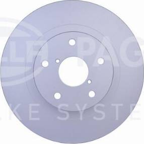 HELLA 8DD 355 125-431 - Disque de frein cwaw.fr